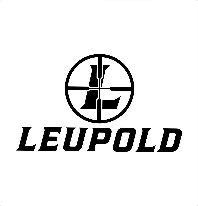 leupold decal, hunting fishing car decal sticker