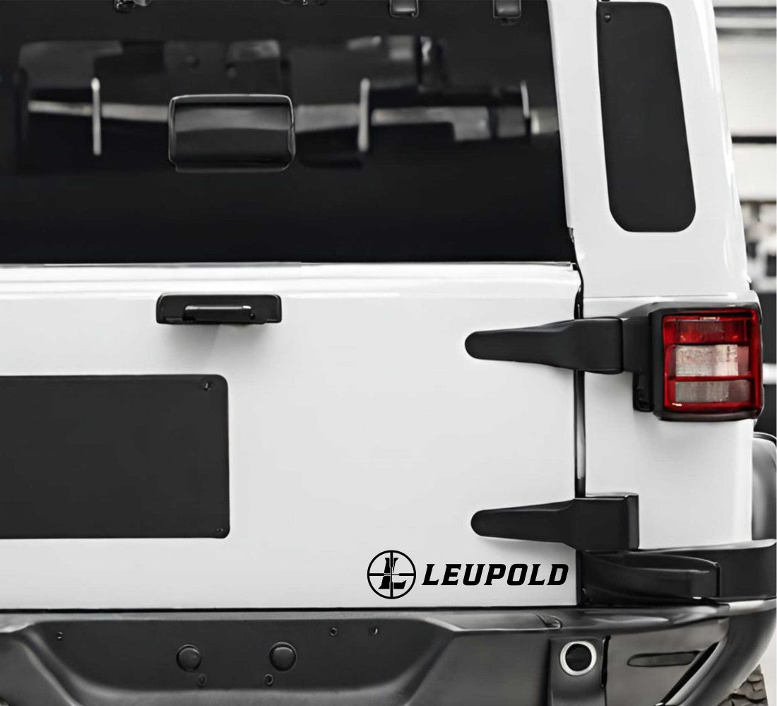 leupold decal, hunting fishing car decal sticker