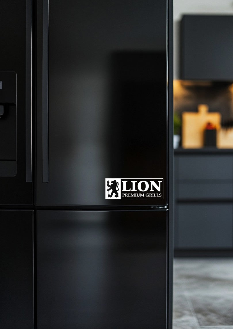 Lion Grills decal, barbecue, smoker decals, car decal
