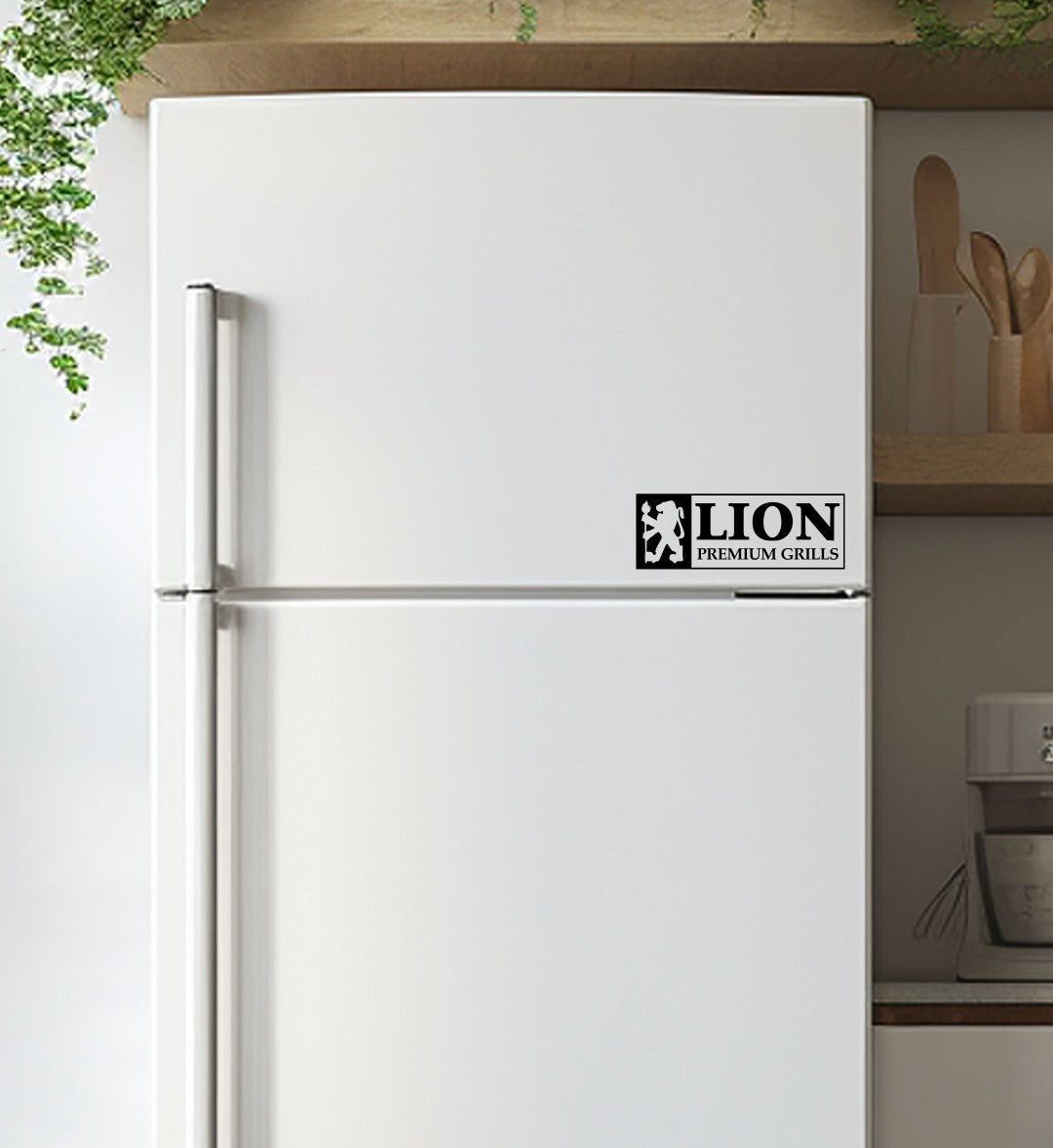 Lion Grills decal, barbecue, smoker decals, car decal