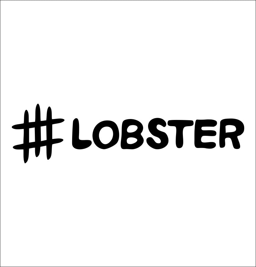 Lobster Snowboards decal, ski snowboard decal, car decal sticker