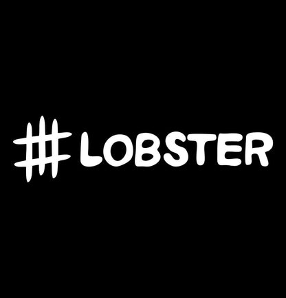 Lobster Snowboards decal, ski snowboard decal, car decal sticker