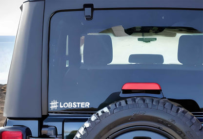 Lobster Snowboards decal, ski snowboard decal, car decal sticker