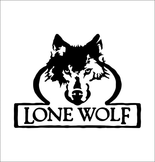 lone wolf tree stands decal, sticker, hunting fishing decal, car sticker