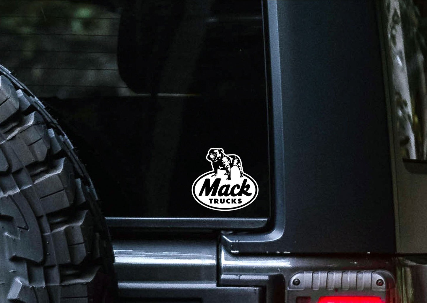 Mack Trucks Decal B, sticker