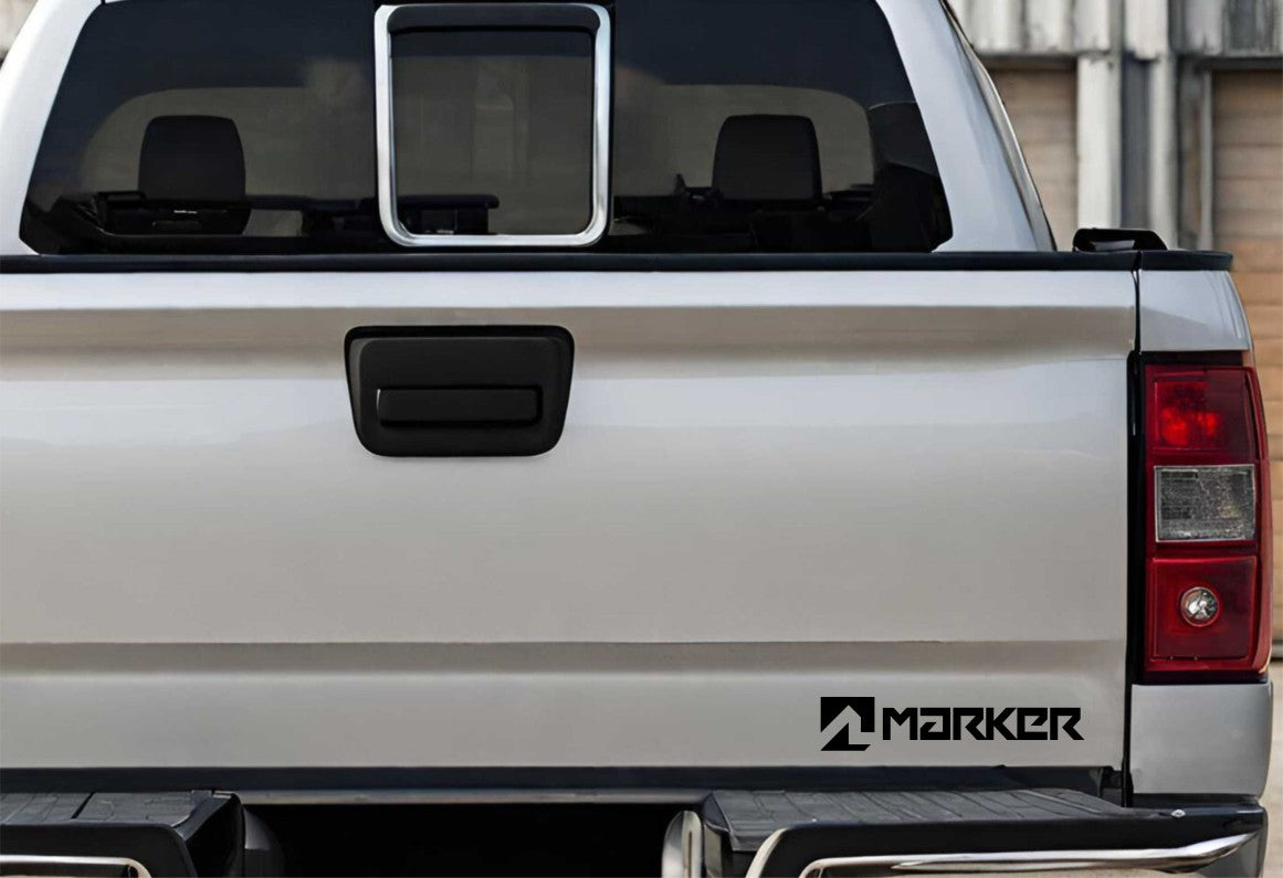 Marker decal, ski snowboard decal, car decal sticker