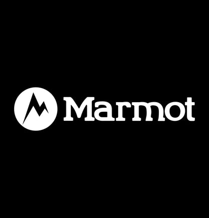 marmot decal, sticker, hunting fishing decal, car sticker