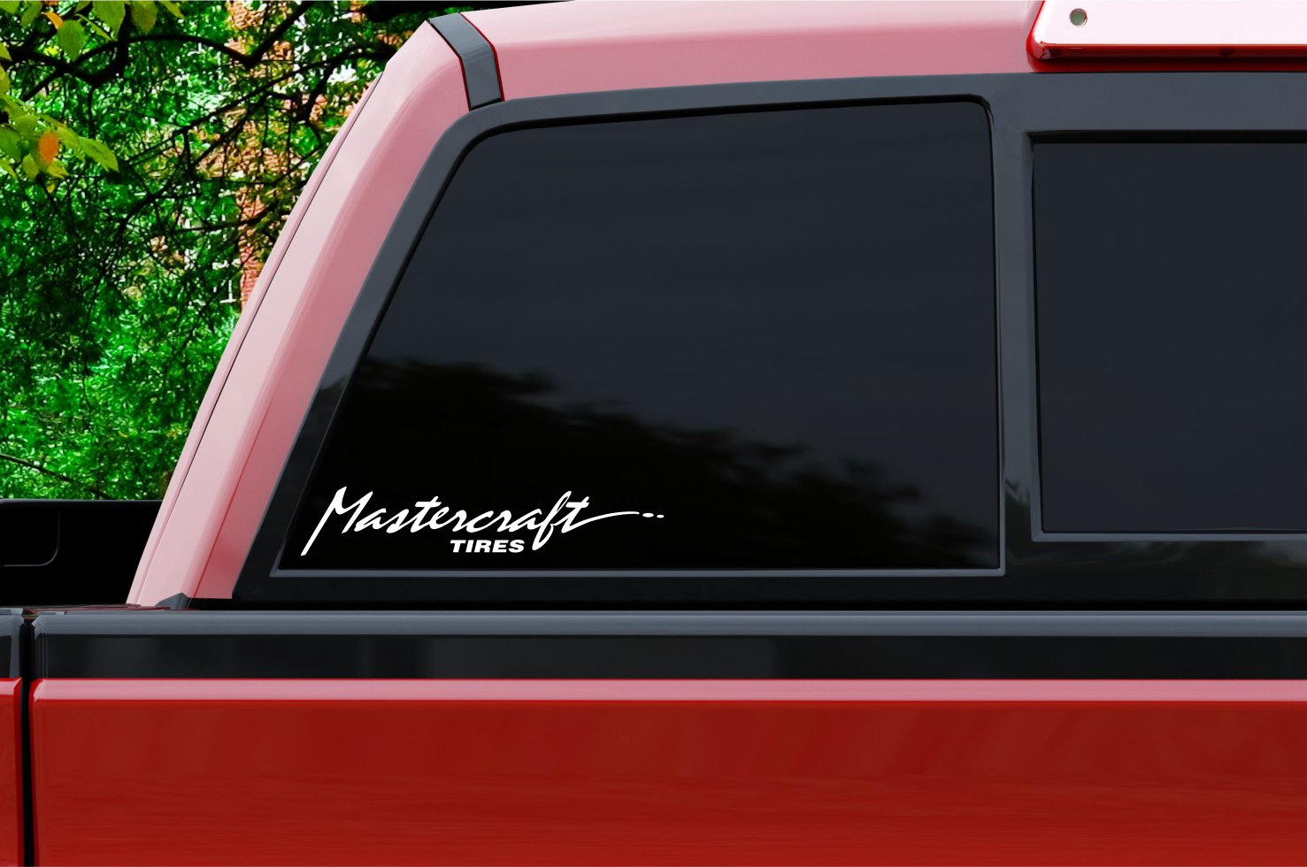 Mastercraft Tire decal, sticker