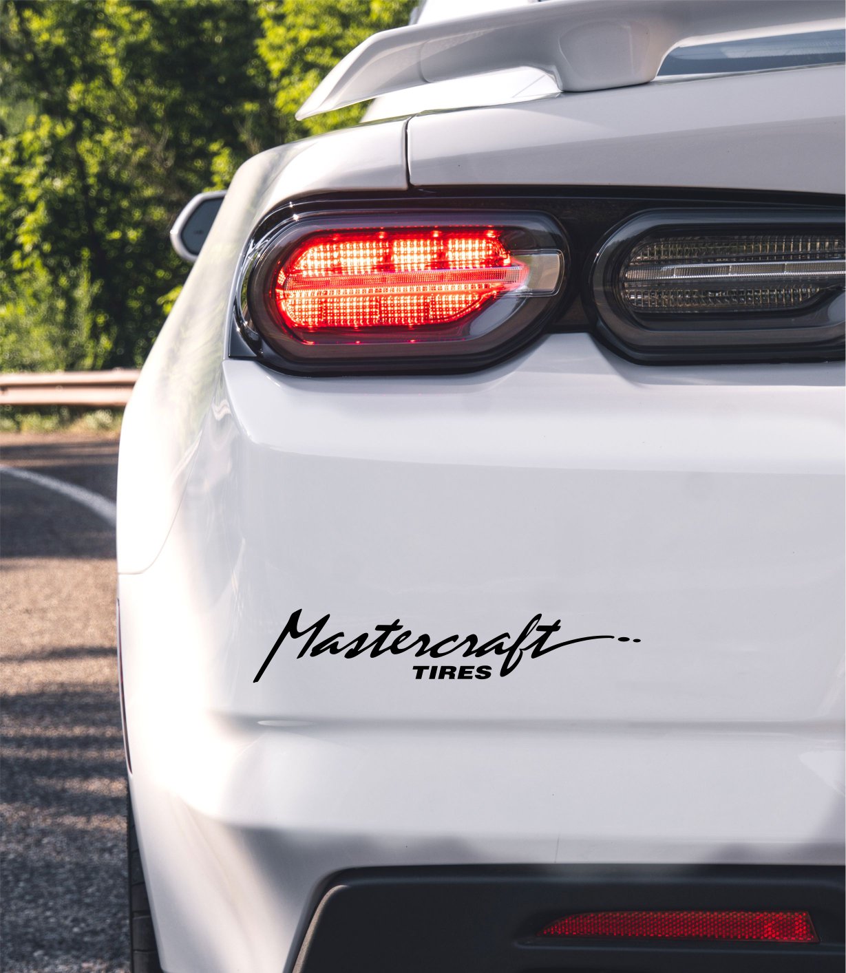 Mastercraft Tire decal, sticker