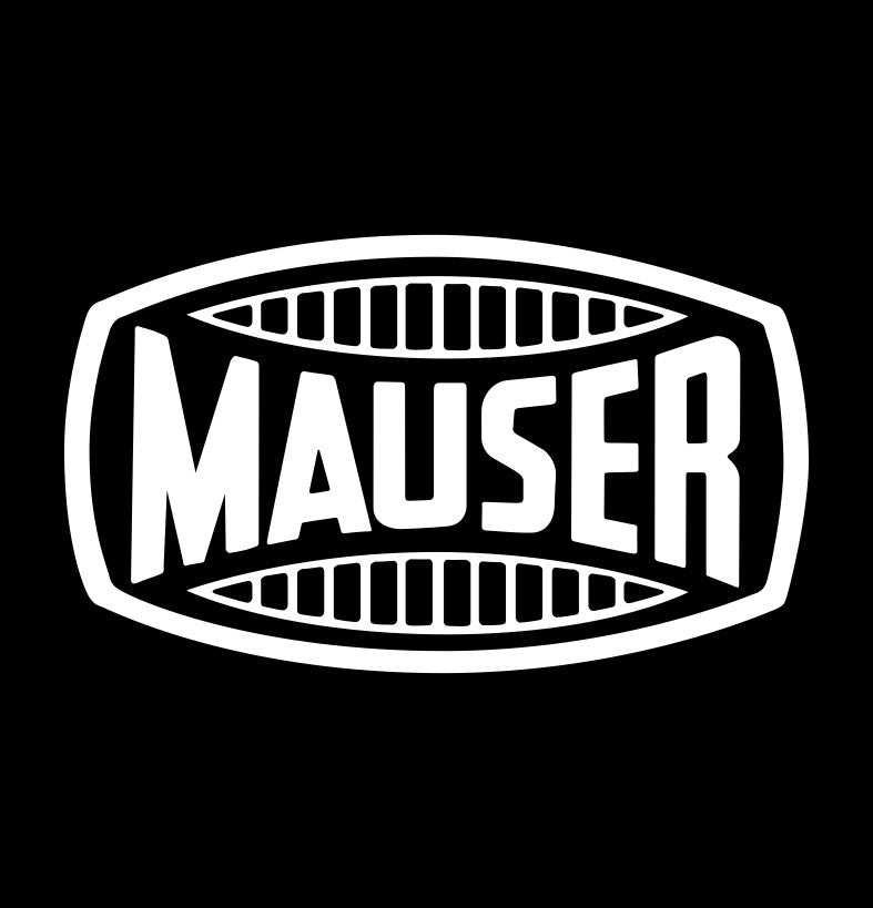 Mauser decal, sticker, firearm decal