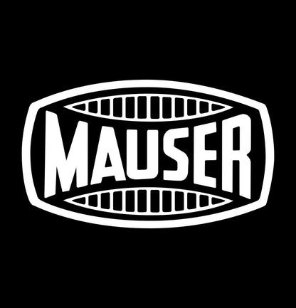 Mauser decal, sticker, firearm decal