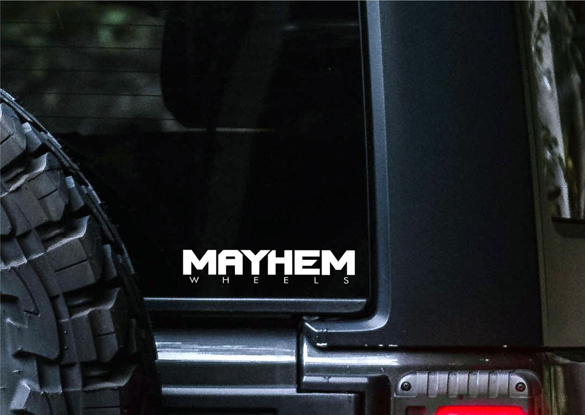 Mayhem Wheels decal – North 49 Decals