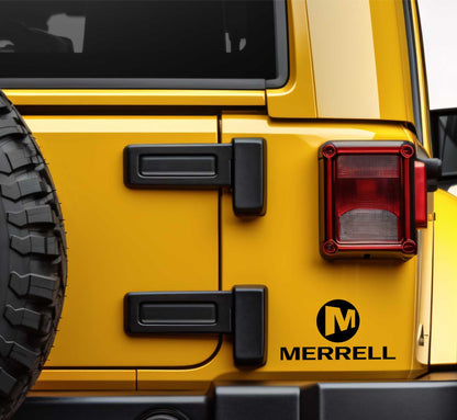 merrell decal, sticker, hunting fishing decal, car sticker b