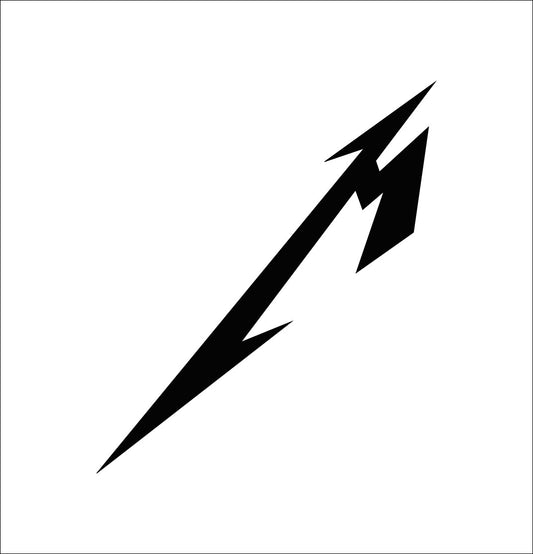 metallica band decal B