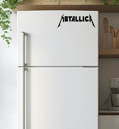 metallica band decal