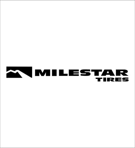 Milestar Tires decal