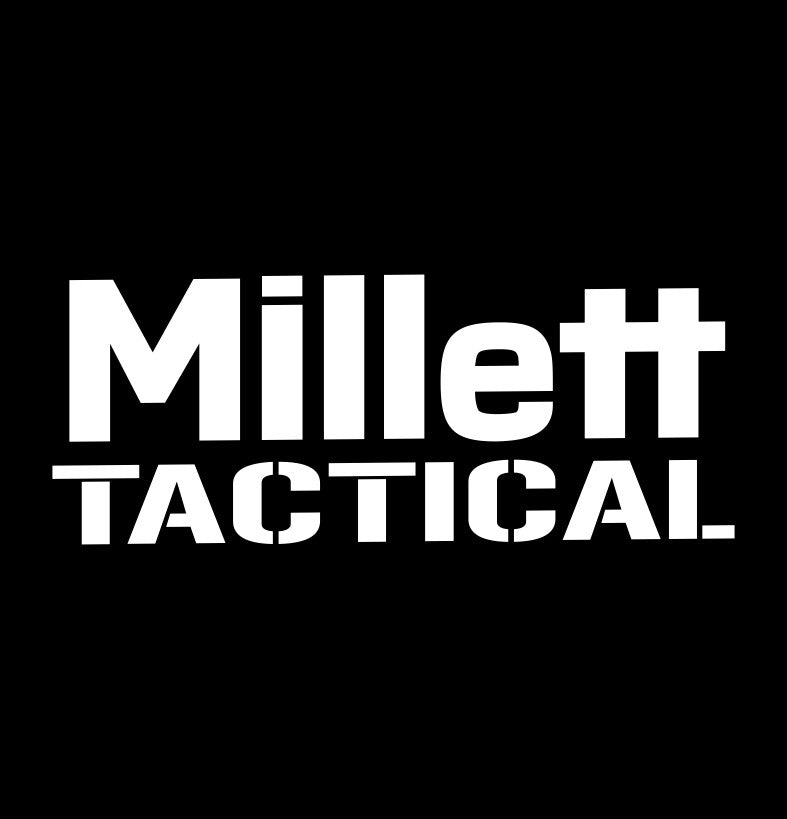 Millett Tactical decal, sticker, hunting fishing decal