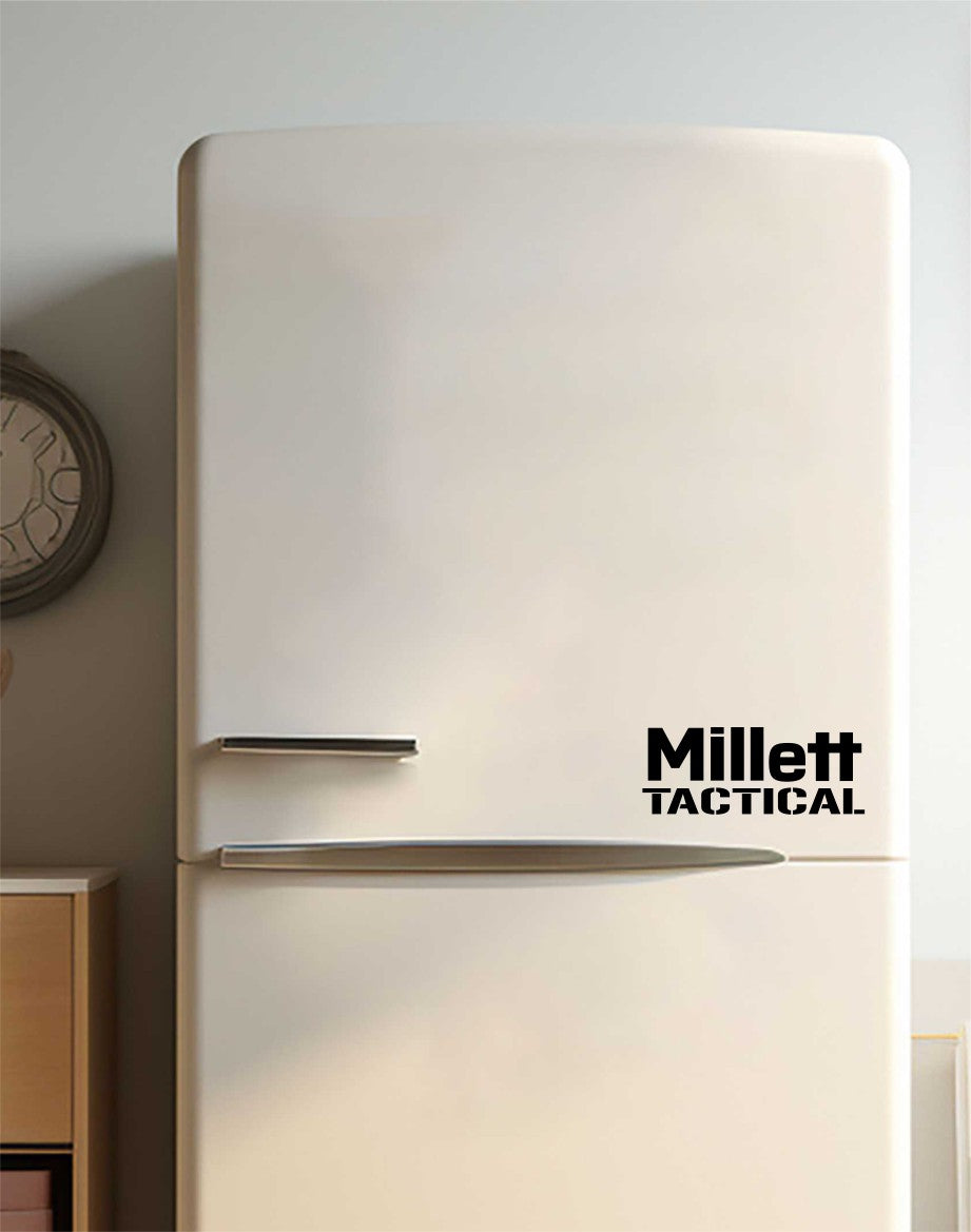 Millett Tactical decal, sticker, hunting fishing decal