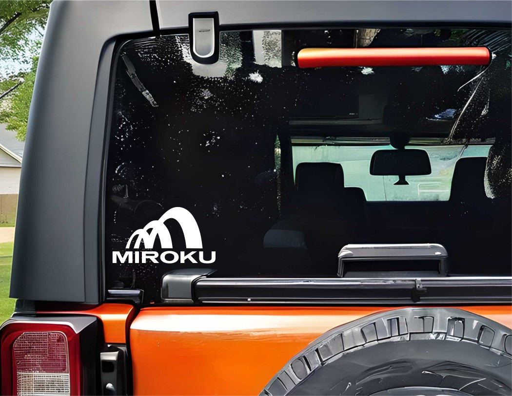 Miroku decal, firearm decal, car decal sticker