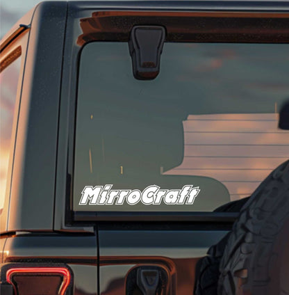 mirrorcraft decal, sticker, hunting fishing decal, car sticker