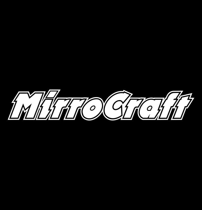 mirrorcraft decal, sticker, hunting fishing decal, car sticker