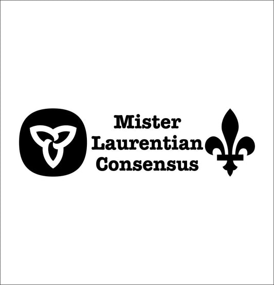 Mister laurentian consensus decal