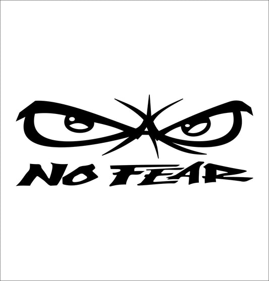 No Fear decal, sticker C