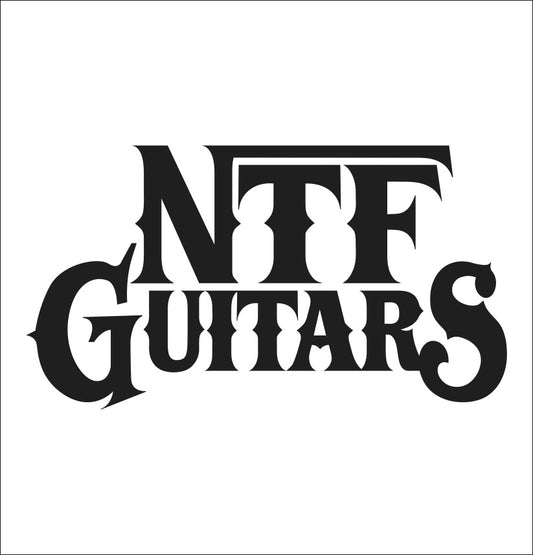 NTF Guitars decal