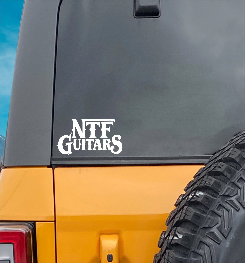 NTF Guitars decal