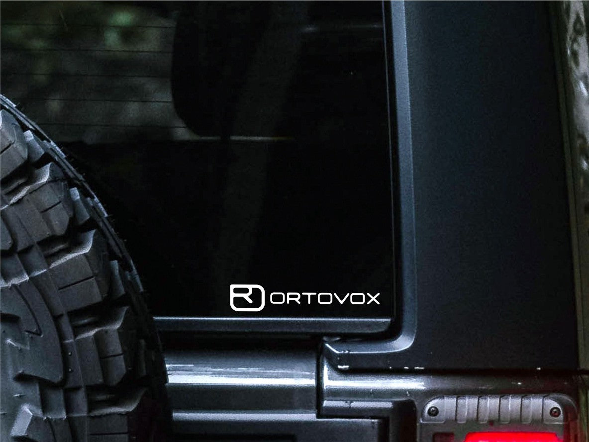 Ortovox decal, ski snowboard decal, car decal sticker