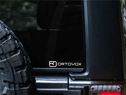 Ortovox decal, ski snowboard decal, car decal sticker