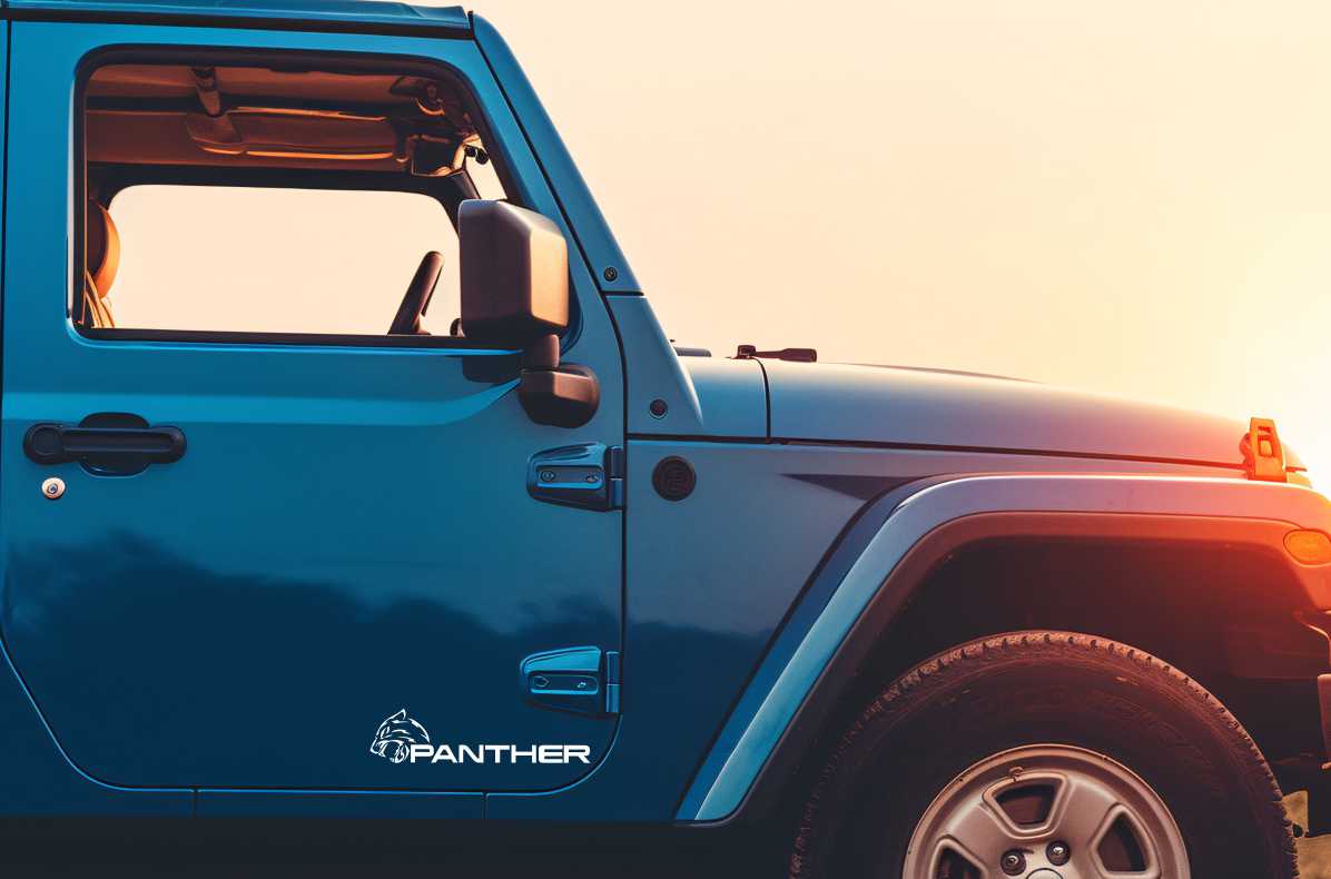 Panther Off Road decal, sticker