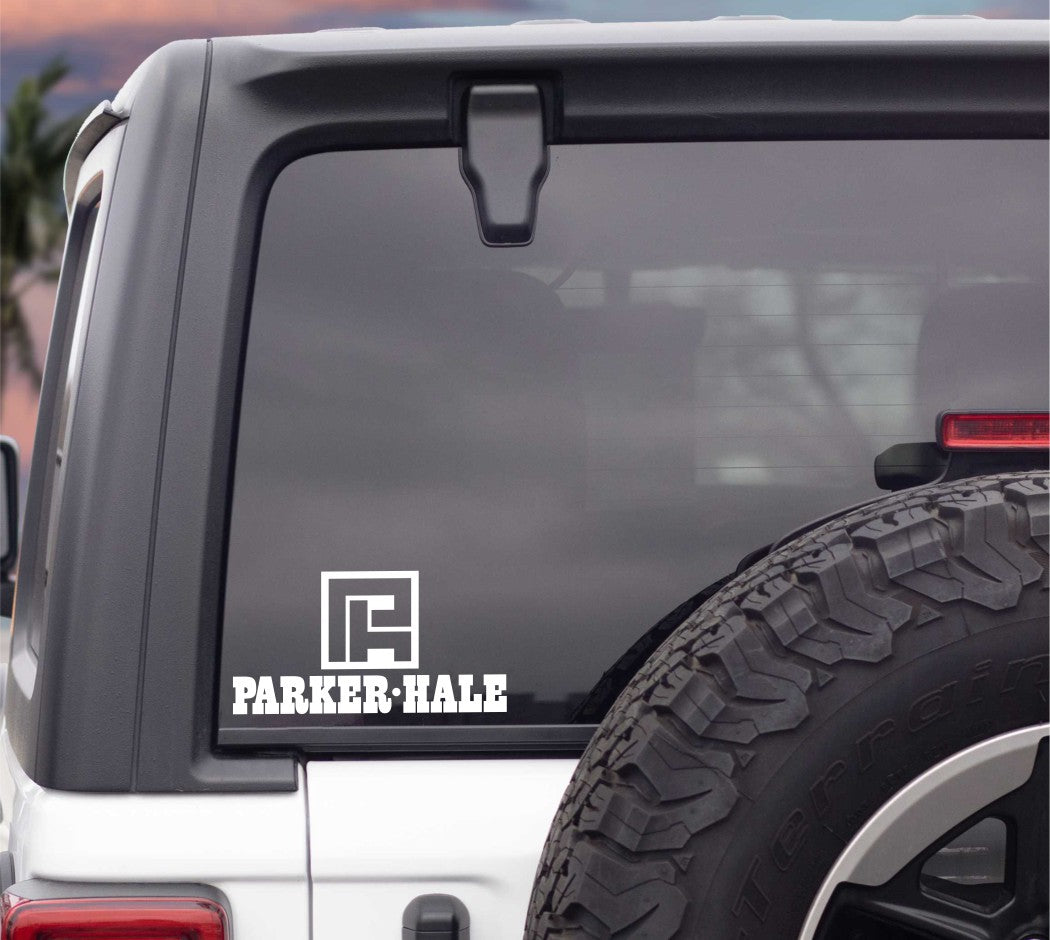 Parker Hale decal, firearm decal, car decal sticker