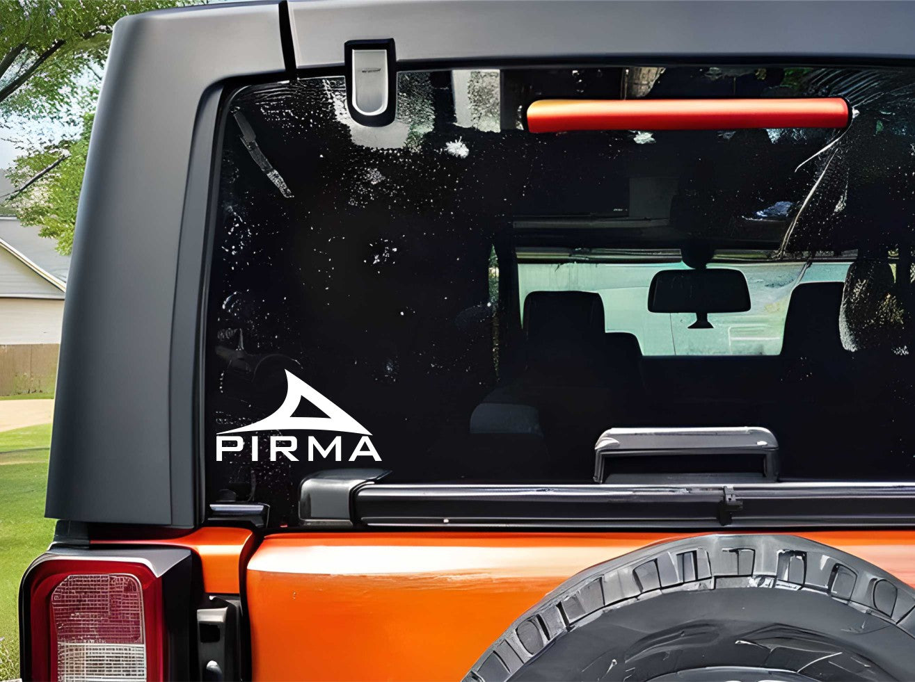 Pirma decal, sticker
