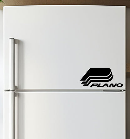 plano decal, sticker, hunting fishing decal, car sticker