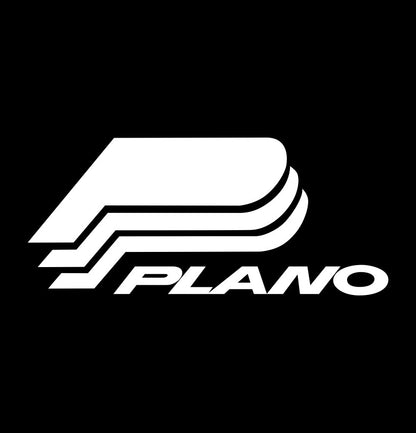 plano decal, sticker, hunting fishing decal, car sticker