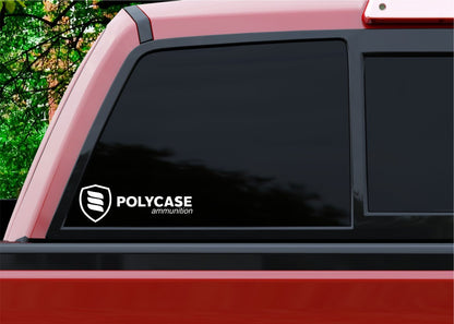 Polycase decal, firearm decal, car decal sticker