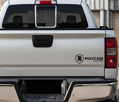 Polycase decal, firearm decal, car decal sticker
