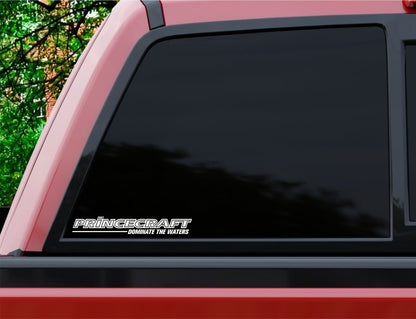 princecraft decal, sticker, fishing hunting sticker, car decal b