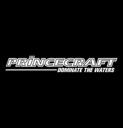 princecraft decal, sticker, fishing hunting sticker, car decal b