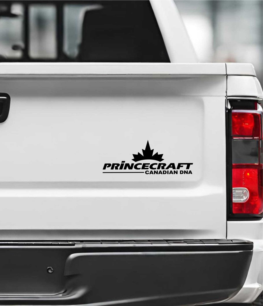 princecraft decal, sticker, fishing hunting sticker, car decal d