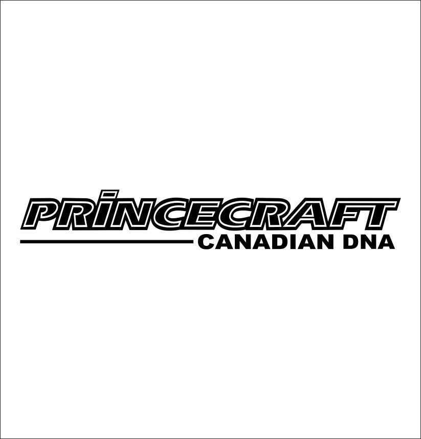princecraft decal, sticker, fishing hunting sticker, car decal f