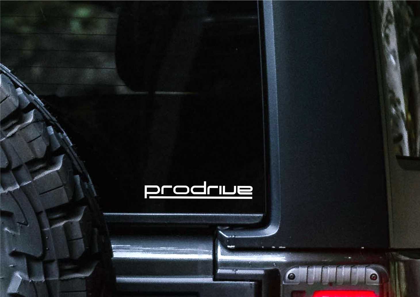 Prodrive decal, sticker