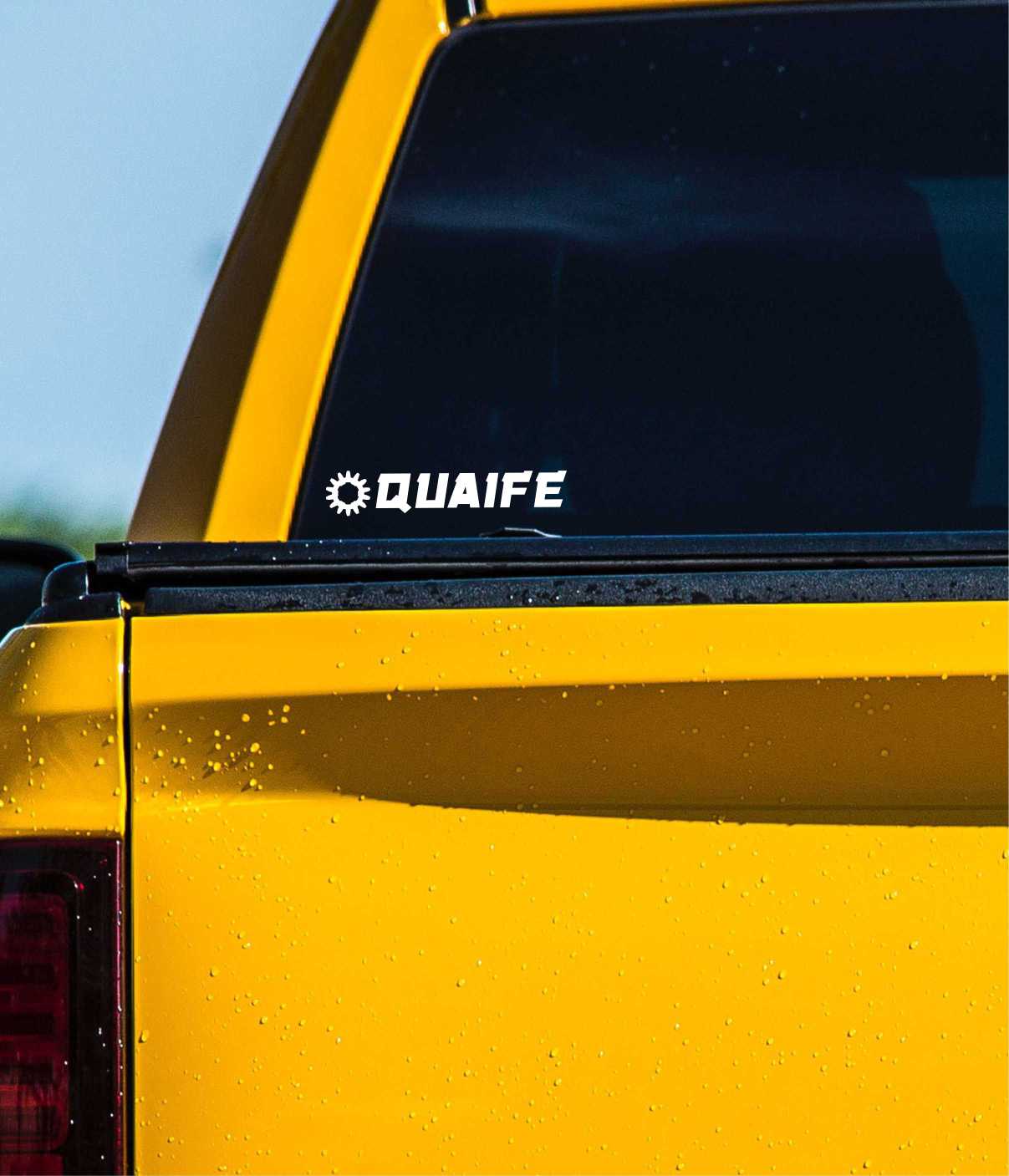 Quaife decal, sticker