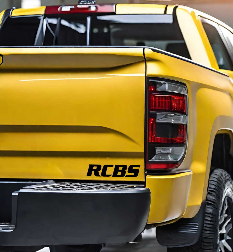 RCBS decal, firearm decal, car decal sticker