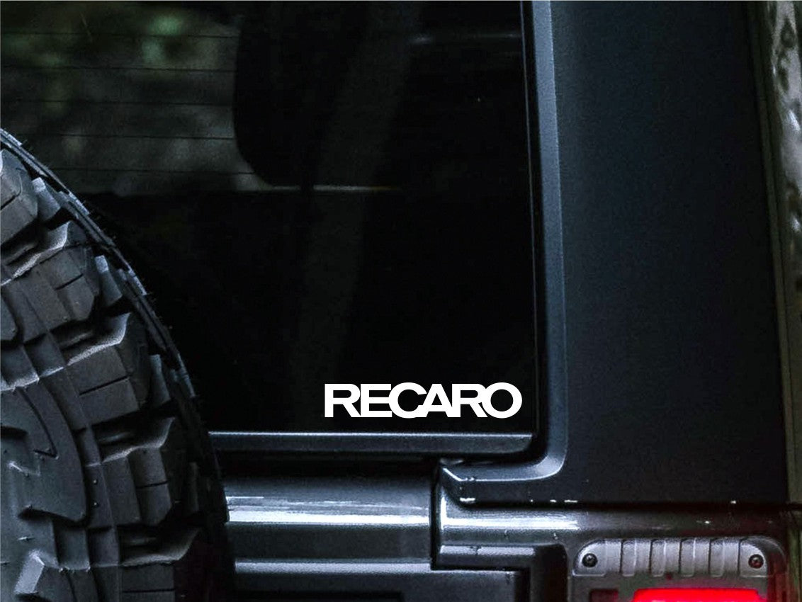 Recaro decal, performance decal, sticker