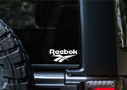 Reebok decal, sticker