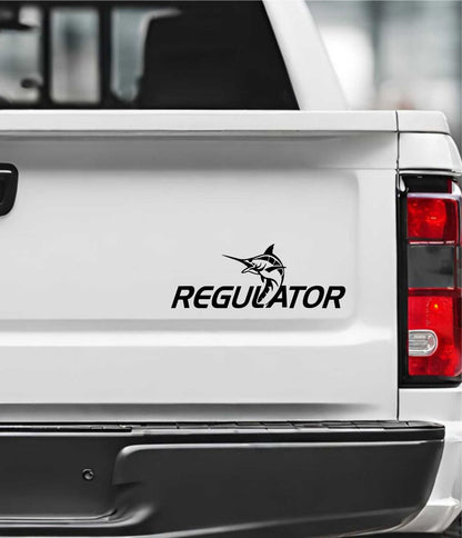 regulator boats decal, sticker, hunting fishing decal, car sticker