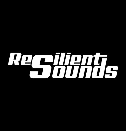 Resilient sounds decal