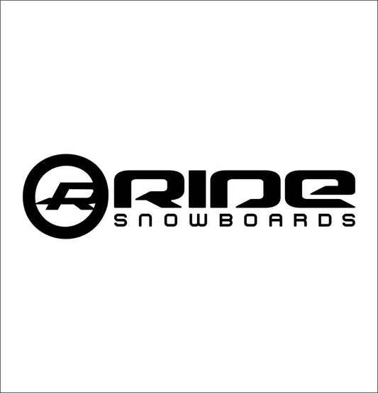 Ride Snowboards decal, ski snowboard decal, car decal sticker